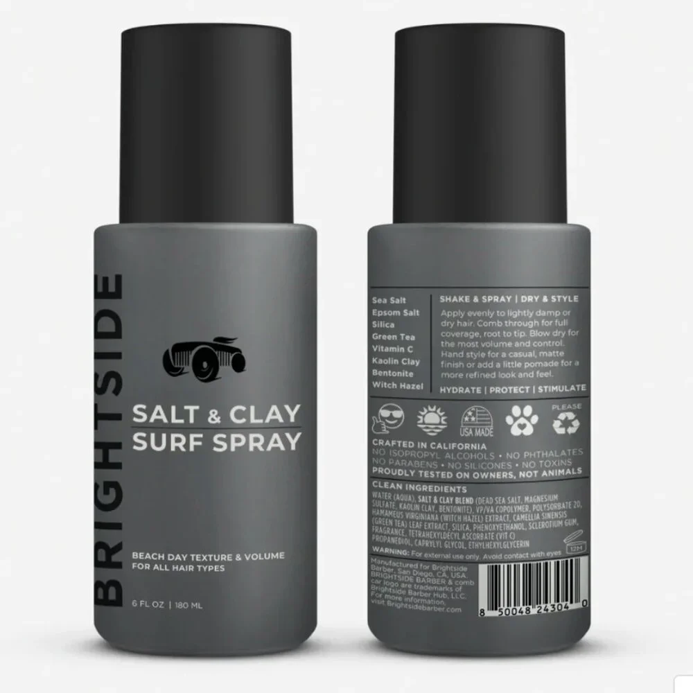 Brightside - Salt + Clay Surf Spray 6 oz